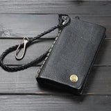 Luxury Handmade 100% Genuine Leather Men Wallet Purse Short Money Clip with Coin Pocket Male Money Bag Multi-Card Wallet Vintage