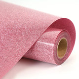 Glitter Heat Transfer Vinyl, Iron on HTV Vinyl for Shirts, Cameo, Easy to Cut, Weed for Heat Vinyl Design 