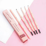 1Pc Ultra Fine Double-Ended Eyebrow Pencil Waterproof Sweat-proof Long Lasting Professional Eye Makeup for Women Wholesale 1.5mm