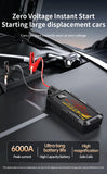 NEW Jump Starter Power Bank 6000A Portable Car Battery Starter For 12V Car Emergency Booster Starter Starting Device