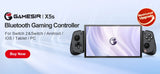 GameSir X5 Lite Mobile Phone Gamepads for iPhone 16 15 Series iPad Mini Android Tablet Controller Hall Effect Joysticks Design