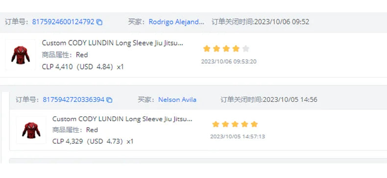 Custom Hot Sale Cody Lundin Wrestling BJJ Jiu Jitsu Rash Guard For Men 3D Sublimation Tattoo Tight Long Sleeve kickBoxing Jersey