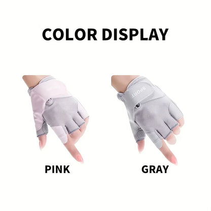 Guantes de entrenamiento con excelente agarre, ligeros, para gimnasio, levantamiento de pesas, ciclismo, ejercicio, entrenamiento, fitness, remo, unisex.
