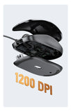 UGREEN USB Wired Mouse with Ergonomic Design 1200 DPI 3 Buttons Mouse for Laptops and PCs
