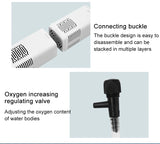 Aquarium Filter Pump Fish Tank Submersible Silent Air Oxygen Aerator Water Change Pump Aquarium Air Pump Wave Maker 220v