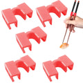 5/6/8PCS Reusable Chopstick Helpers Training Chinese Chopstick Holder For Children Beginner Trainers Learner Kitchen Tableware