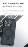 Case for Xiaomi 15T 14T Pro Poco F6 Pro New Matte Transparent Magnetic Wireless Charge Shockproof Funda For Magsafe Cover