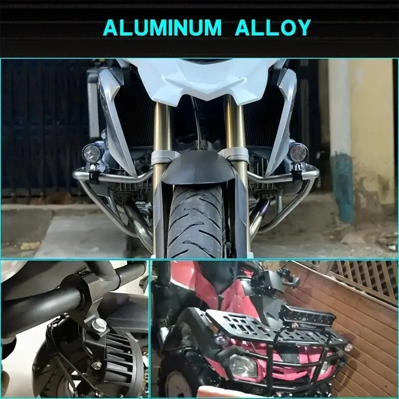 ATV Car Motorcycle LED Headlight Clamps Brackets Tube Clamp Mount Kit For Auto Motorbike Spotlights Fog Light Mount Accessories