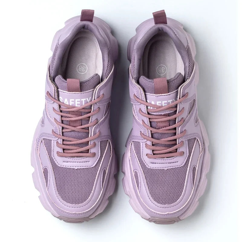 Protective Shoes For Women Men Work Sneakers Fashion Safety Shoes Anti-smash Anti-puncture Indestructible Shoes Work Boot