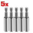 10/1pcs Magnetic Screwdriver Extension Hex Shank Extended Connecting Rod Carbon Steel Screwdriver Bit Holder Power Tools