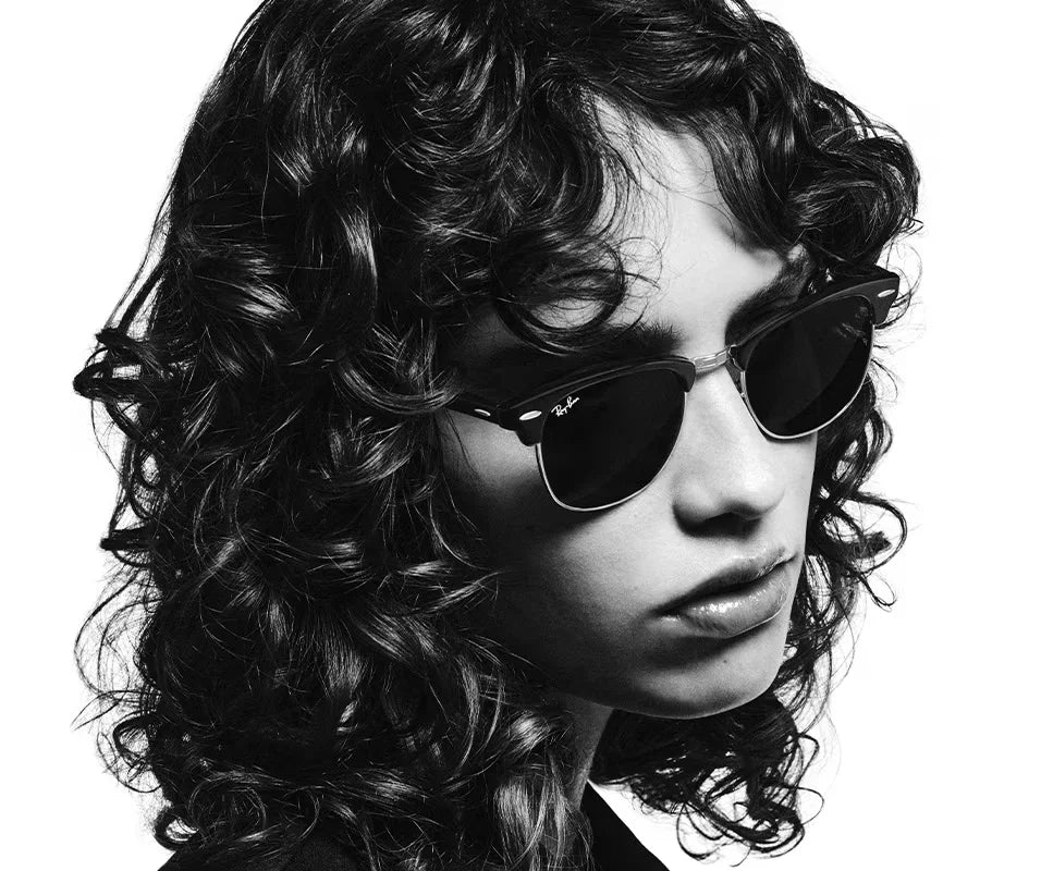 Rayban original Clubmaster 3016 Classic Square Sunglasses with Glass lenses in box