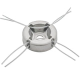 Universal Aluminum Trimmer Head with Four Trimmer Lines for Brush Cutter Grass Trimmer