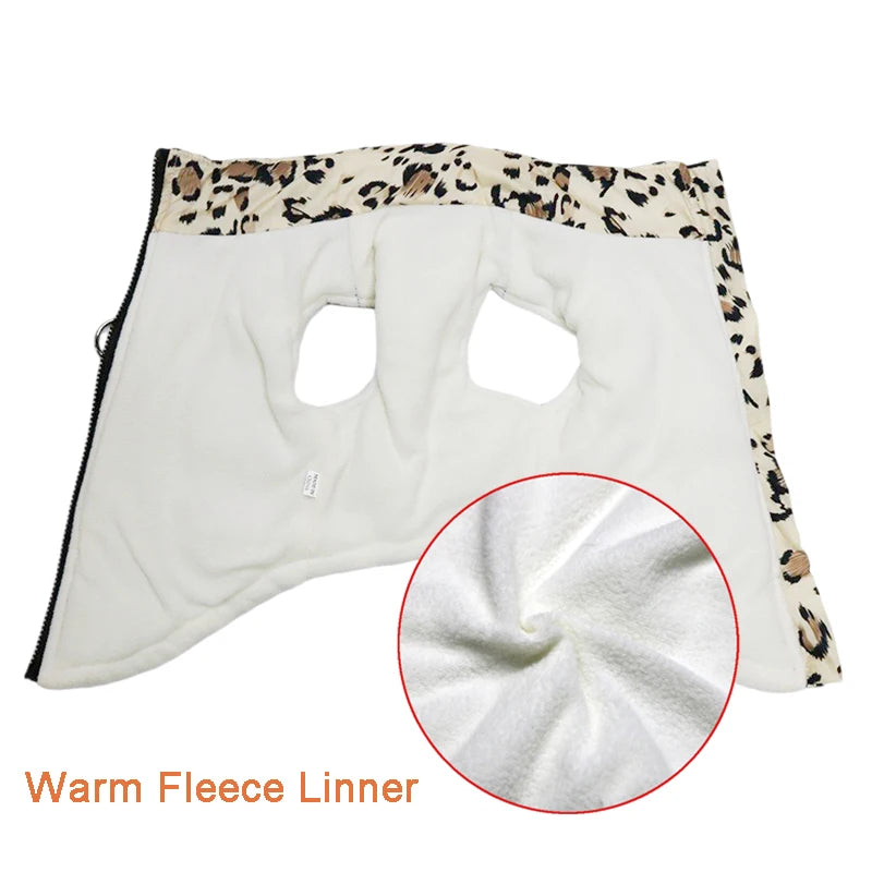Padded Winter Warm Dog Clothes Waterproof Pet Vest Zipper Jacket For Small Medium Large Dogs Pug Chihuahua French Bulldog Coat