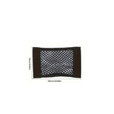 Universal Car Storage Bag Double Mesh Trunk Storage Net, Car Built-in Storage Bag, Car Fire Extinguisher Fixed Net
