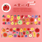 1Pc Sign In Mood Series Washi Tape Kawaii Paper Decorative Collage Adhesive DIY Scrapbooking Hand Made Masking Child Stationery
