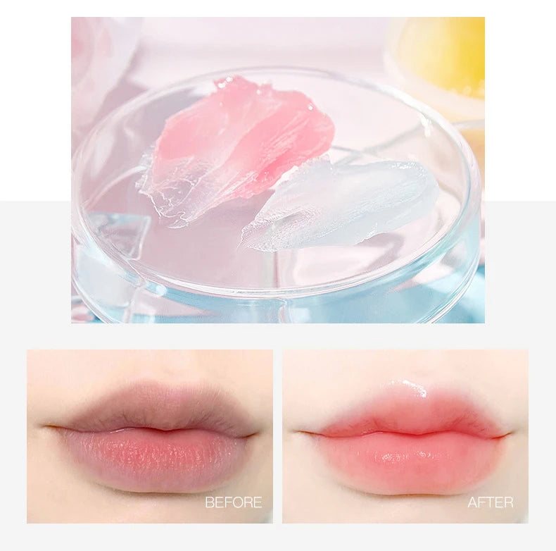 Juego de 4/6/8 bálsamos labiales hidratantes, blanqueadores, con base vegetal natural, hidratantes para labios agrietados, gel hidratante.