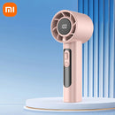 Xiaomi Handheld Portable Fan 100 Wind Speeds Adjustable Usb Charging Mini Outdoor Portable Turbo Long-lasting High Speed Fan