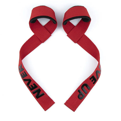 1 par de correas antideslizantes para mancuernas de gimnasio, correas para levantamiento de pesas, equipo de fitness CrossFit, muñequeras para entrenamiento de ejercicios de levantamiento.