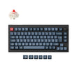 Keychron V1 Max ISO Layout Collection QMK Wireless Custom Mechanical Keyboard 2.4 GHz & Bluetooth RGB Backlit Hot-Swappable