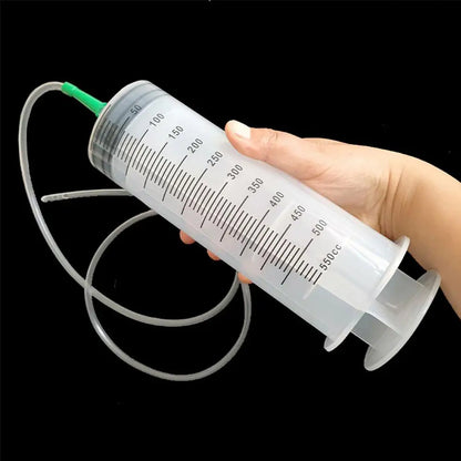 100ml-500ml Reusable Tube For Pet Feeding Syringe With Scale Glue Water Oil Application Large Pump Measuring Enema Glue Filling