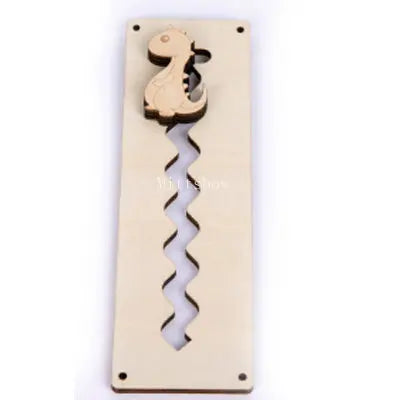 Kindergarten Montessori Wooden Busy Board Castle Gear Crocodile Zippers Geometric Jigsaw Puzzles Montessori Toy Educational Toys