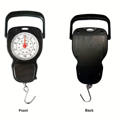 Portable Household 44.09LB Spring Scale –Battery-Free & Electric-Free! Ideal for Weighing Fish Luggage Get Accurate Measurements