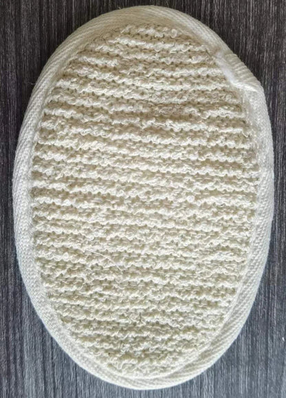 Natural Loofah Bath Scrub Sheet Scrubbing Sheet Bath Towel Body Scrubbing Exfoliation Soft Loofah Bath Brush Bathroom Supplies