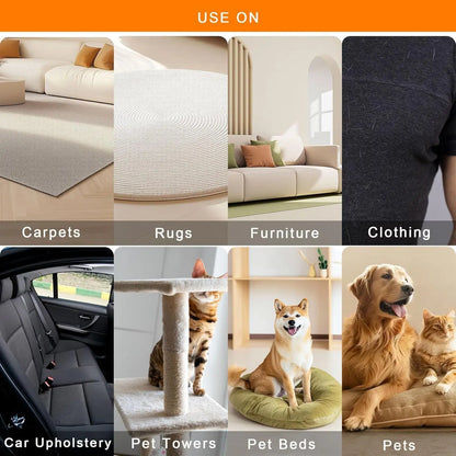 Reusable Electrostatic Pet Hair Removal Mitts Cat Dog Hair Collection Brush Sticking Device Home Hair Scraper Grooming Gloves