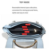 Ladies' handbag 2026 new fashion trend embossed plain style versatile casual shoulder crossbody bag.