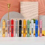 5/8ml Perfume Atomizer Portable Liquid Container For Cosmetics Traveling Mini Aluminum Spray Alcochol Empty Refillable Bottle