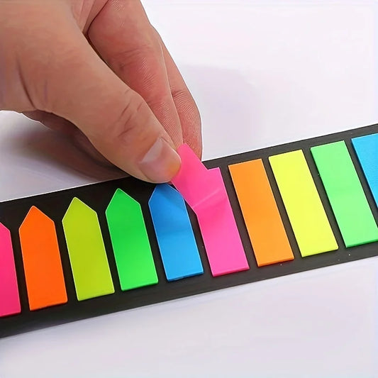 200 Pieces Page Markers Tabs,Colored Sticky Tabs for Books, Notebooks,Index Tabs,Arrow Page Sticky Flags