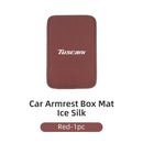 Car Armrest Mat Arm Rest Protection Cushion Interior Accessories For Hyundai Genesis Elantra Grand Santa Fe Palisade Equus