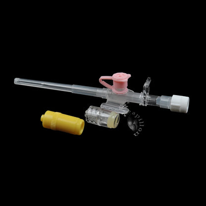 Tapón de heparina IV, cánula desechable, tapones de heparina para perros y gatos, suministros veterinarios para mascotas