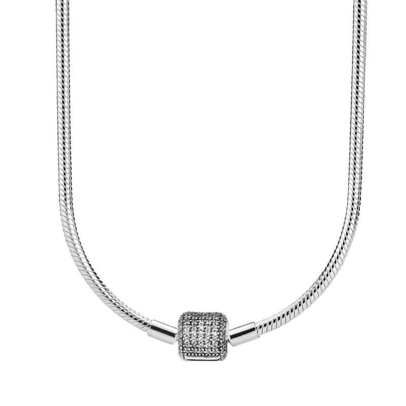 925 sterling silver bracelet for men and women, suitable for necklaces, elegant accessories, high-end boutique gifts, new 