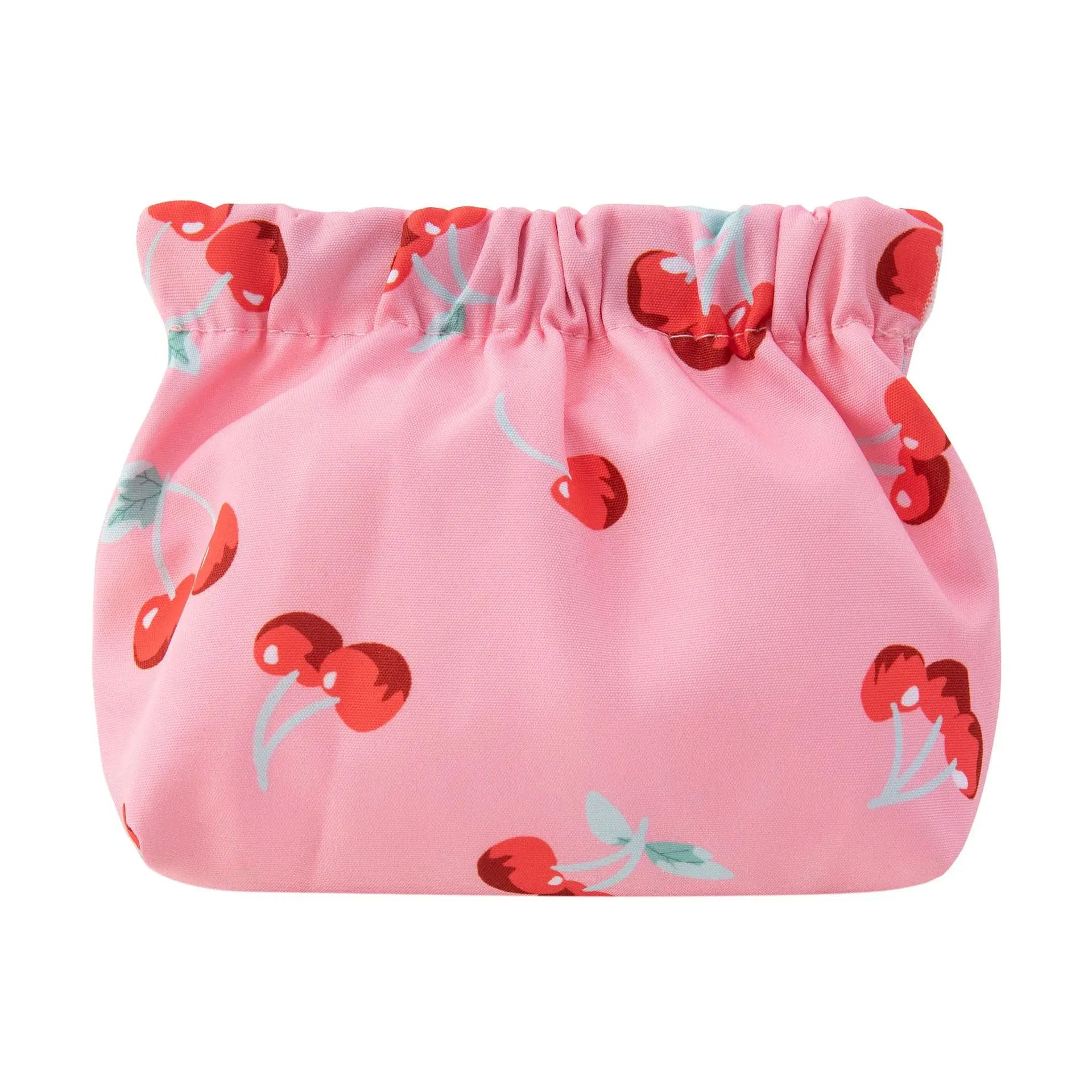 Ins Cosmetics Coin Wire Holder Pouch Bag Portable Earphone Cards Lipsticks Storage Bag Auto Close Organizer Travel Jewelry Bag