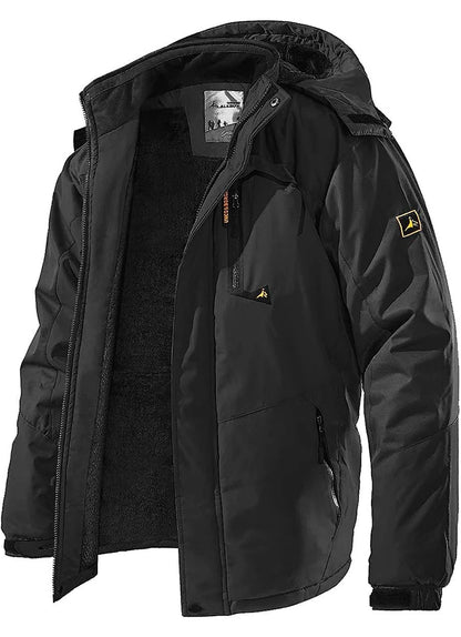 Men's Winter Parkas Outdoor Jacket Thicken Fleece Warm Waterproof Windbreaker Ski Jackets Climb Men Thick Coat Hot Sale