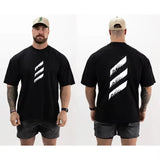 Camiseta masculina de verão ginásio thavage muscular 2023 homens cbum ginásio t camisa cbum fitness corredores camisa cbum tshirt