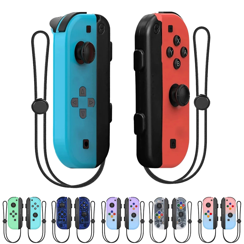 Joycons Gamepad for Nintendo Switch/OLED/Lite Controller Bluetooth Wireless Joystick with Vibration Turbo Wake Up Function