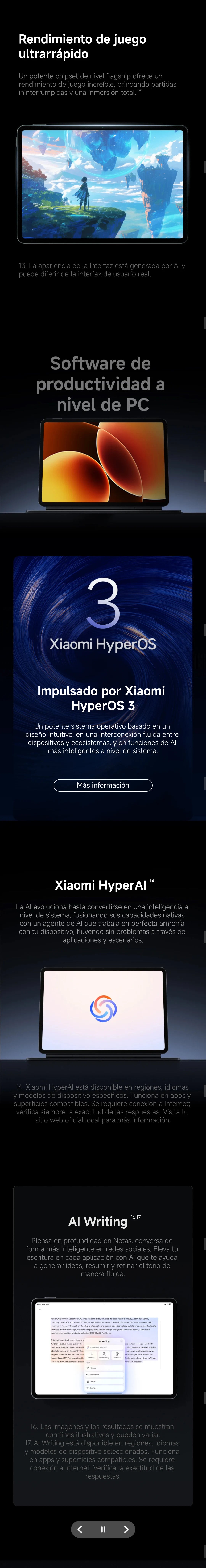 Tablet Xiaomi pad 8 11.2 polegadas 3.2K 144Hz - Snapdragon 8s Gen 4 bateria de 9200 mAh wi-fi 7