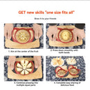 Stainless Steel Fruit Corer Fruit Cutter Apple Slicer Divider Plastic Handle Household Corer Cutting Fruit Tool