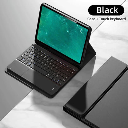 For iPad 5th Gen 2017 6th Gen 2018 9.7inch Case, Bluetooth keyboard case for iPad Air 1st 2nd Pro 9.7inch