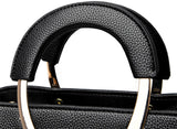 2026 New Style Crossbody Bag Medium Mom Bag Lychee Pattern Large Soft PU Zipper Closure Daily Use Fashionable Ladies Handbag Sac