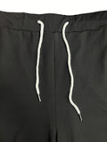 Plus size European and American cross-border  autumn and winter new casual solid color pocket leggings