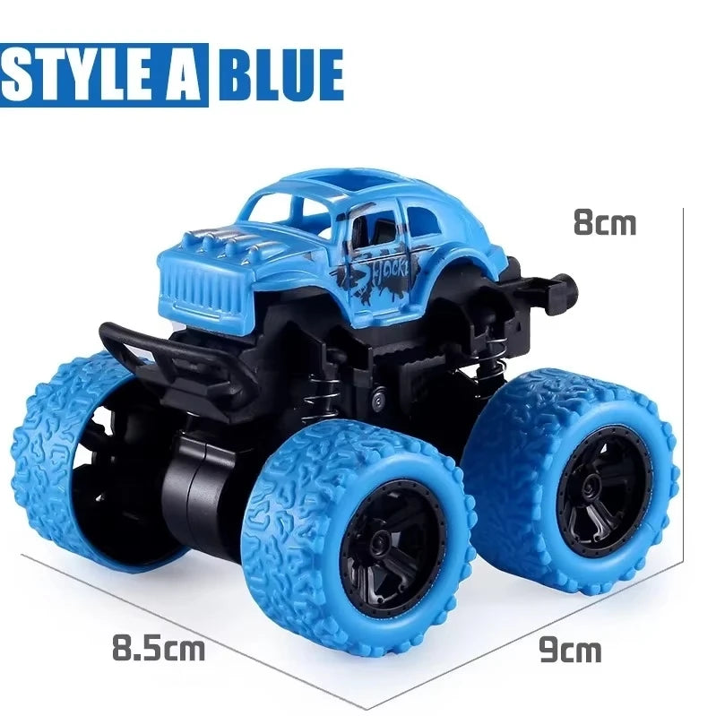Hot Toys Car Monster Truck Four-wheel Drive Vehicle Stunt Dump Car Inertia Car Toy Dinosaur Pull Back Children Toy Boy Girl Gift