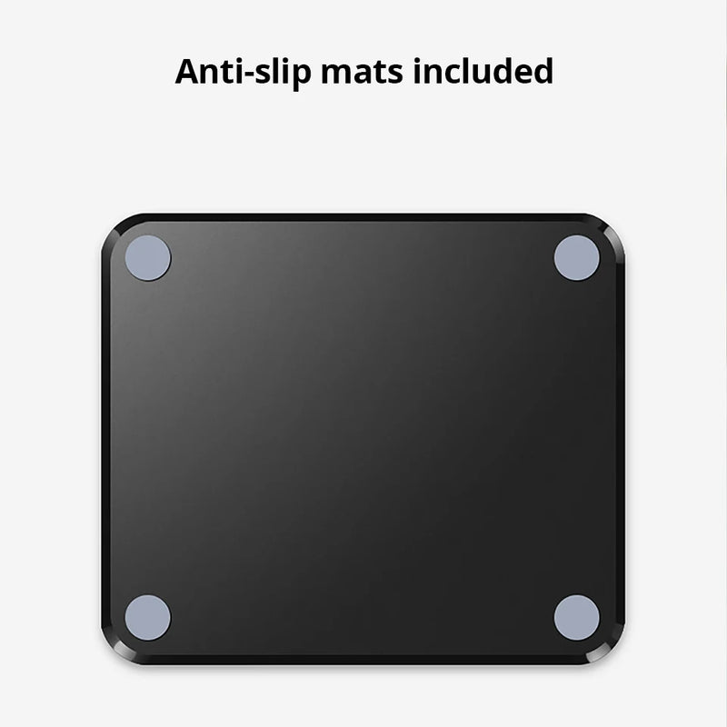 Hard Mouse Pad Small Mouse Pad for Travel Business Black Mousepad for Office Home Bed Sofa