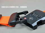 TSA Password Customs Lock Luggage Cross Belt Adjustable Travel Suitcase Band Luggage Suitcase Rope 2M Straps Travel Accessories