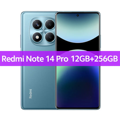 Global version Xiaomi Redmi Note 14 Pro Smartphone 200MP AI camera Helio G100-Ultra NFC 6.67" AMOLED display