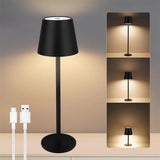 Cordless Table Lamps, USB Rechargeable Lamp, Simplicity Desk Lamp, LED Battery Operated Lamp with Touch Control