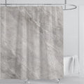 Cortina de ducha impermeable de mármol, cortina de ducha impermeable para decoración de baño, cortina de ducha impresa, lavable, con ganchos