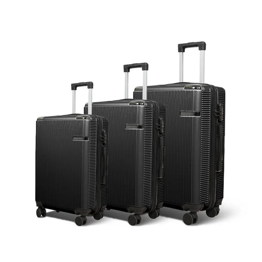 2025 Luggage Set 3-Piece 20' 24' 28' Suitcase Travel Bag with Multi-Directional Wheels Password Lock Large Capacity Carry on